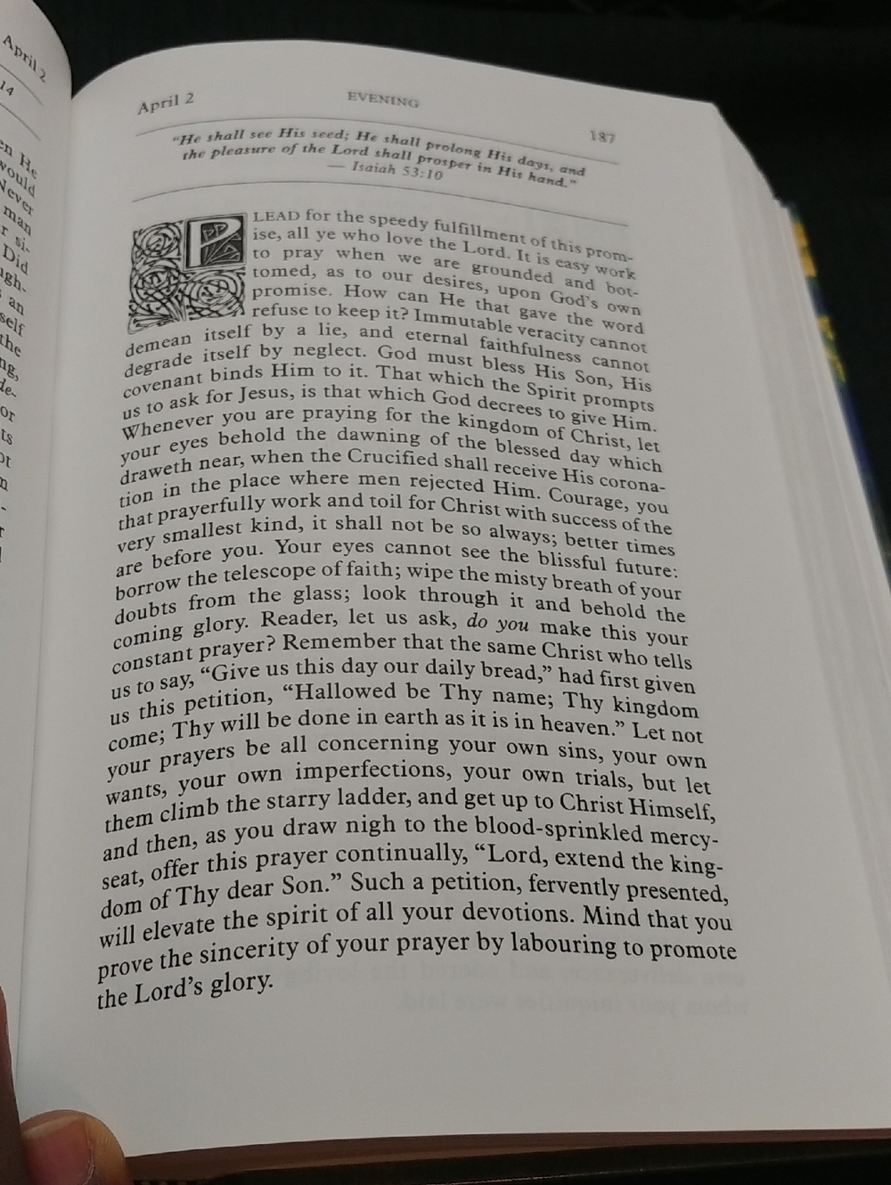 Morning and Evening Devotional - Blue Cover - Picture 9 of 11